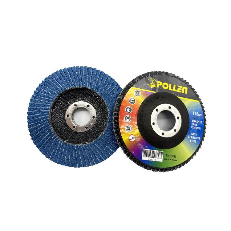 T27/t29 Abrasive Tool 4.5 Inch Flap Disc Zirconia Sanding Flap Disc For Metal Stainless Steel